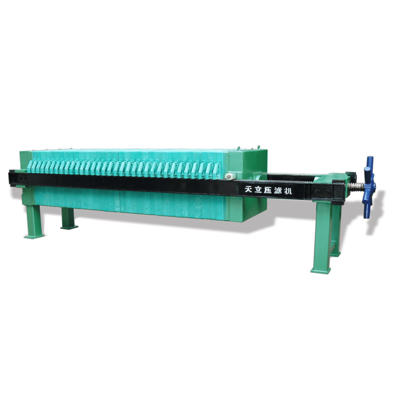 500/630型手動式廂式壓濾機(jī)